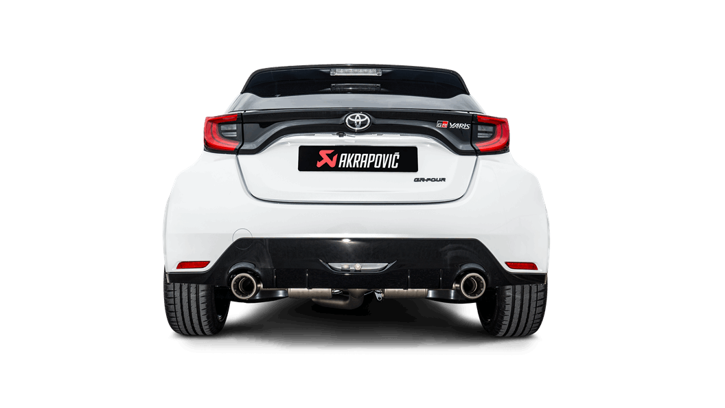 Akrapovic Toyota Gr Yaris – “Slip On” Race Line Titanium Exhaust System