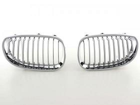 Grill BMW 5er Typ E60 Bj. 05-10 chroom/zwart