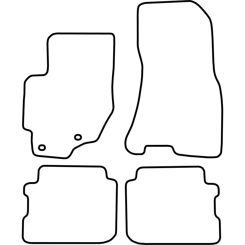 Automatten Velours  Honda CR-V 1997-2002