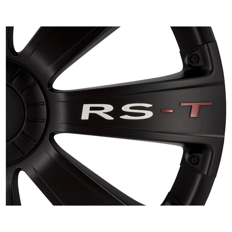 4-Delige Wieldoppenset RS-T 13-inch zwart