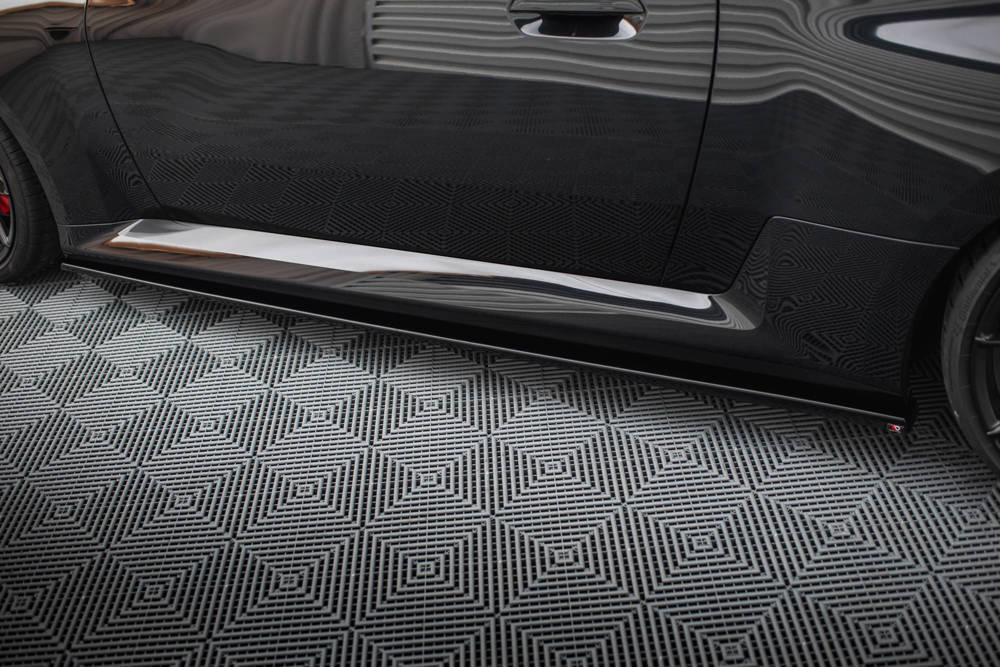 Zijskirts V.3 BMW M2 G87 Maxton Glans Zwart
