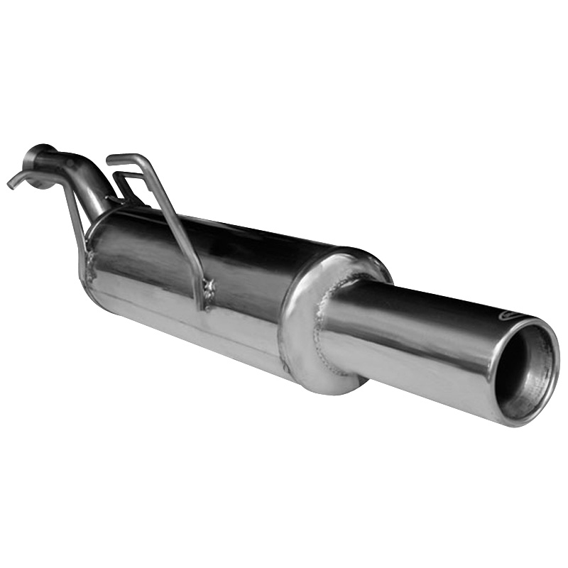 100% RVS Sportuitlaat  Peugeot 307 2.0 16v (138pk) 2001- 102mm