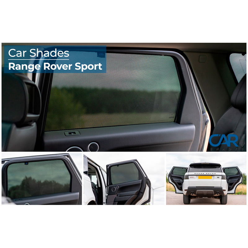 Set Car Shades (achterportieren)  Range Rover Sport 5 deurs 2013-2022 (2-delig)