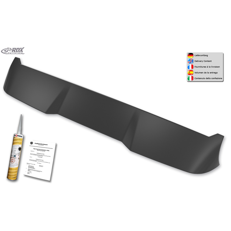 Dakspoiler  Citroën Jumper 2003- / Fiat Ducato 2003- / Opel Movano 2022- / Peugeot Boxer 2003- (H2) (PU)