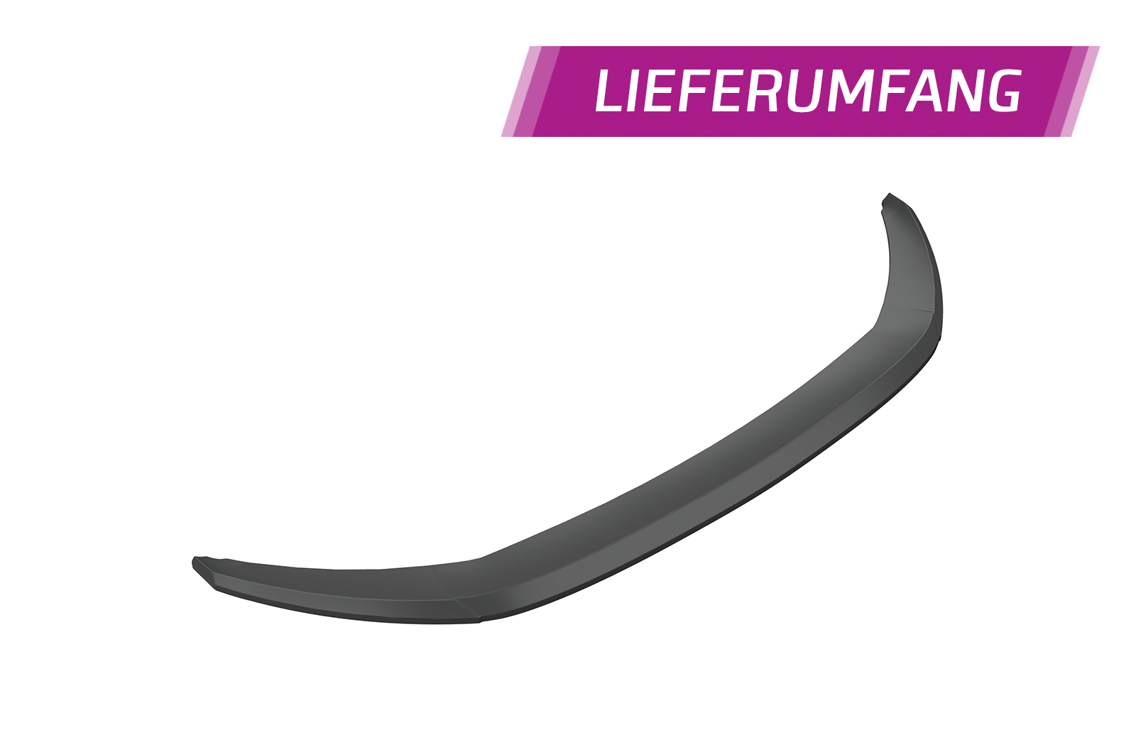 Voorspoiler Seat Leon 5F Cupra/FR CSR Glanzend zwart