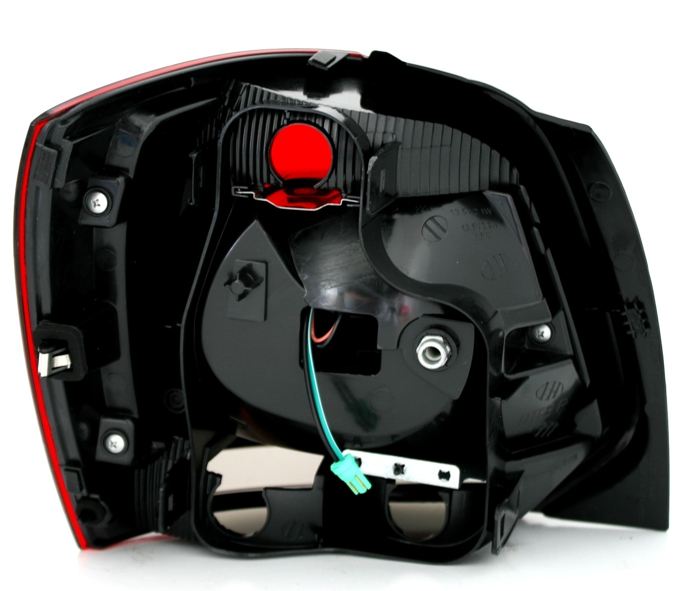Achterlichten VW Polo 6R 09- Rood/Smoke LED Tube