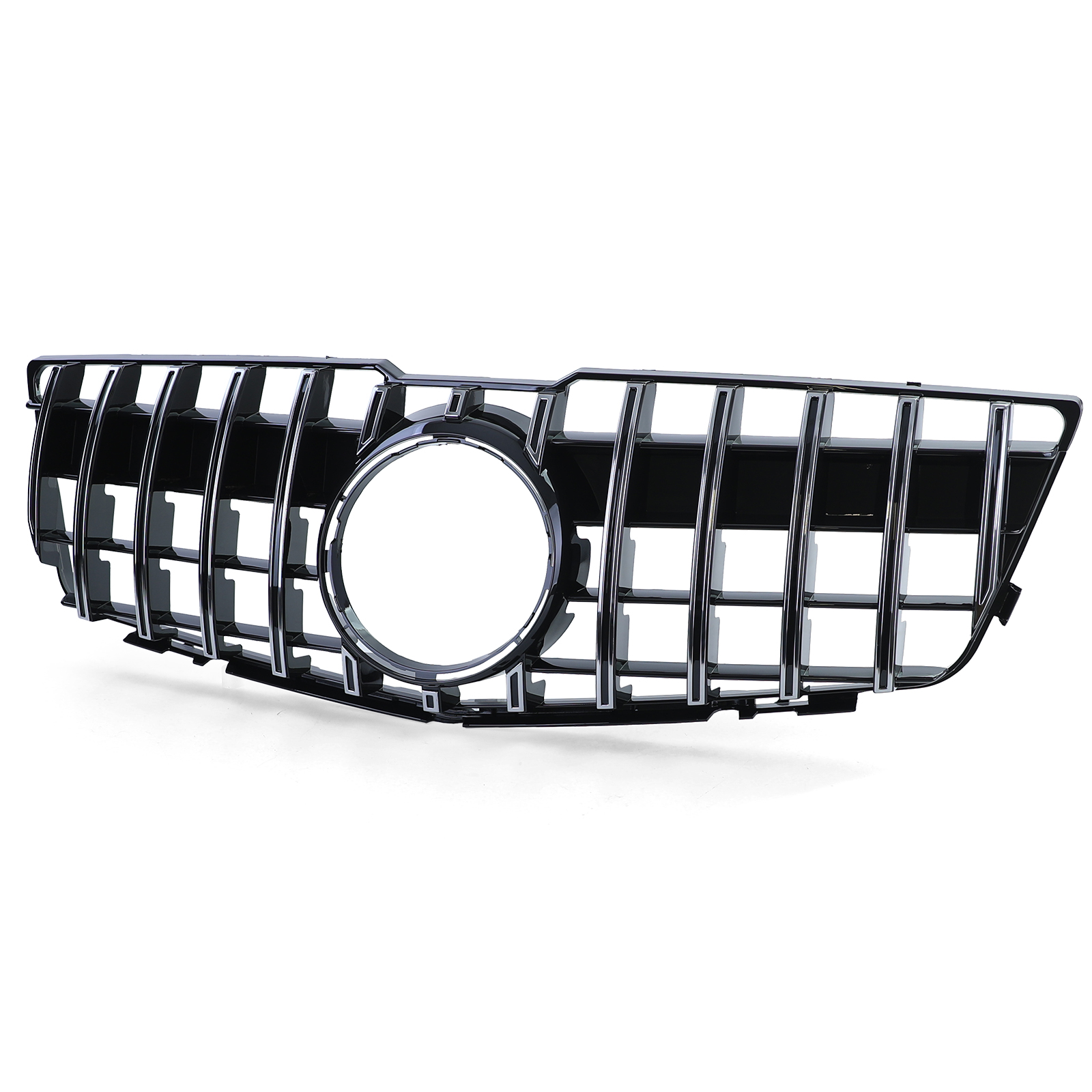 Grill Mercedes Benz GLK-Class X204 (2008-2012) Zwart Chroom