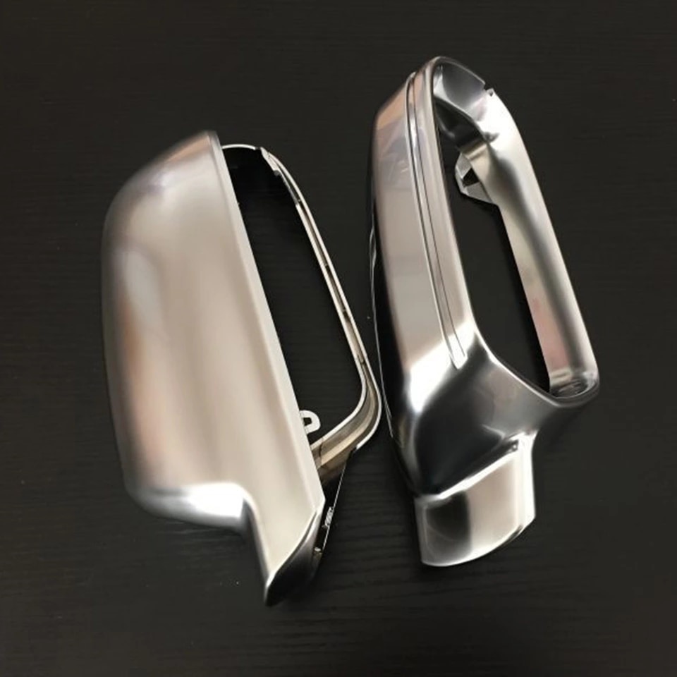 Spiegelkappen Aluminium Audi A4 B8 10-17