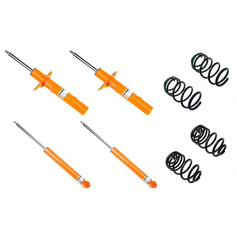 KONI Str.T kit  Seat Leon 5F & Golf VII 55mm veerpoot & multilink-as achter / voor-as gewicht van 931kg tot 1010kg (35mm) (1120-8431-1)