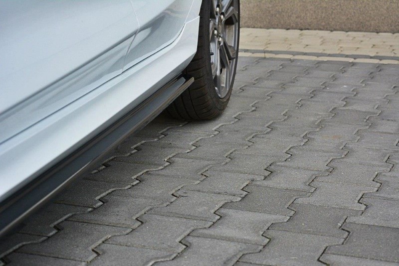 Zijskirts Diffusers Ford Fiesta Mk8 ST / ST-Line V.1 Glanzend Zwart