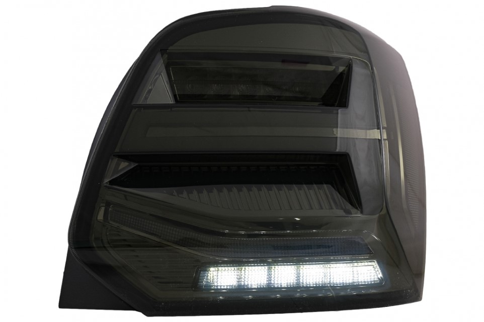 Achterlichten VW Polo 6R / 6C 09-17 LED Dynamic Smoke