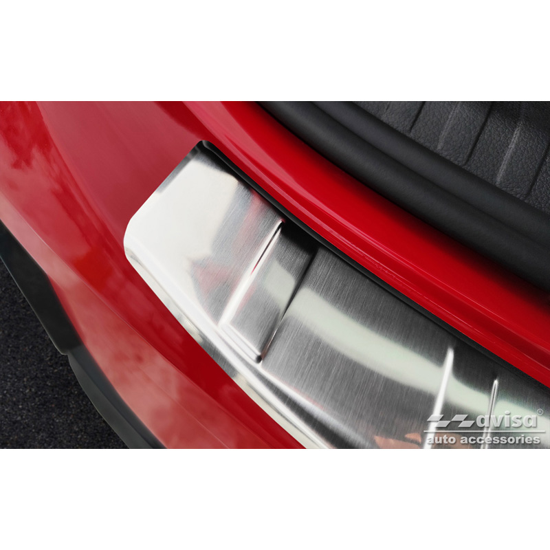 RVS Achterbumperprotector  Audi Q3 II Sportback 2019- incl. RS 'Ribs'