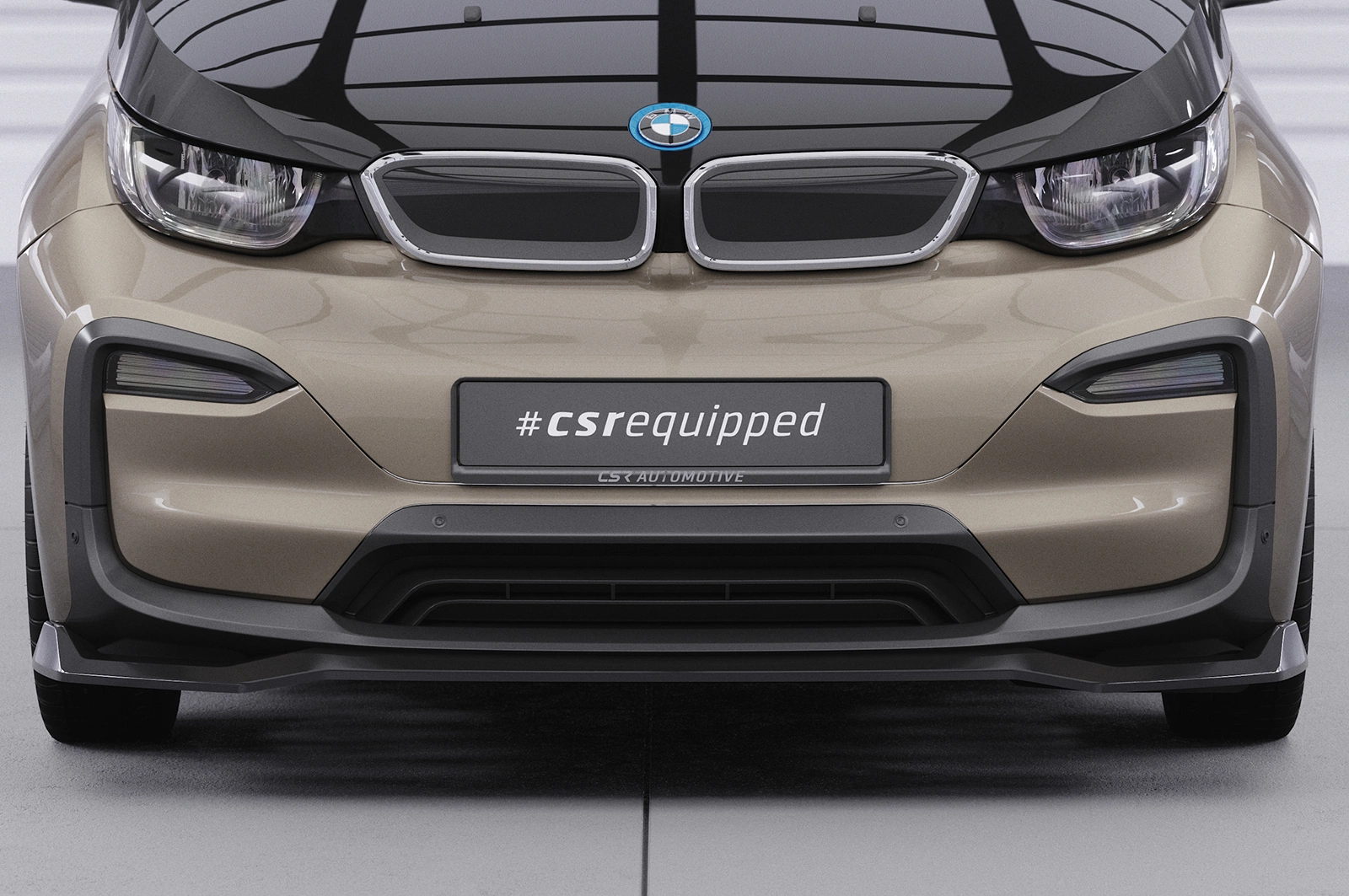 Voorspoiler BMW i3 Glans Zwart (2017–) CSR