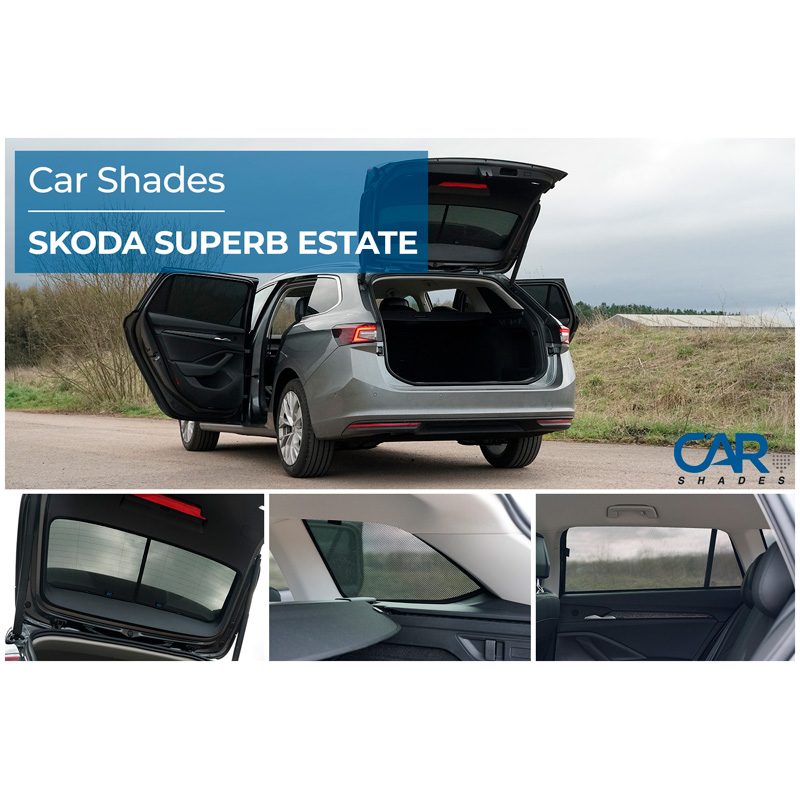 Set Car Shades  Skoda SuperB IV Kombi 2024- (6-delig)