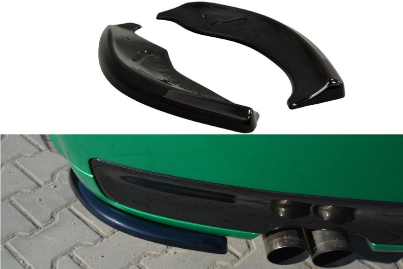 Achterzijde Spoiler Audi S3 8L Glanzend zwart