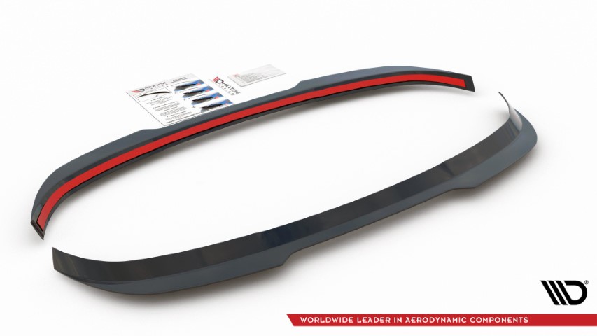 Achter Spoiler Cap BMW 1 Serie F40 M-Pack Glans Zwart Maxton