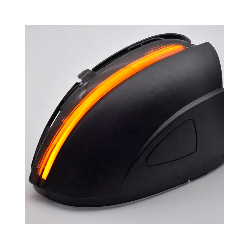 Set LED Zijspiegel-Knipperlichten  Volkswagen Golf VI 2008-2012 & Touran 2010-2015 - Rookgrijs - incl. Dynamic Running Light