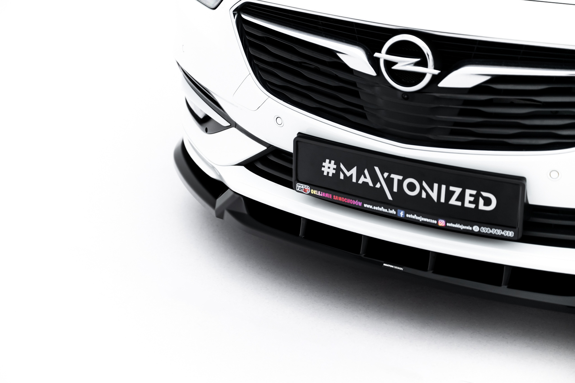 Voorspoiler Opel Insignia OPC-Line Mk2 2017–2020 van Maxton Design