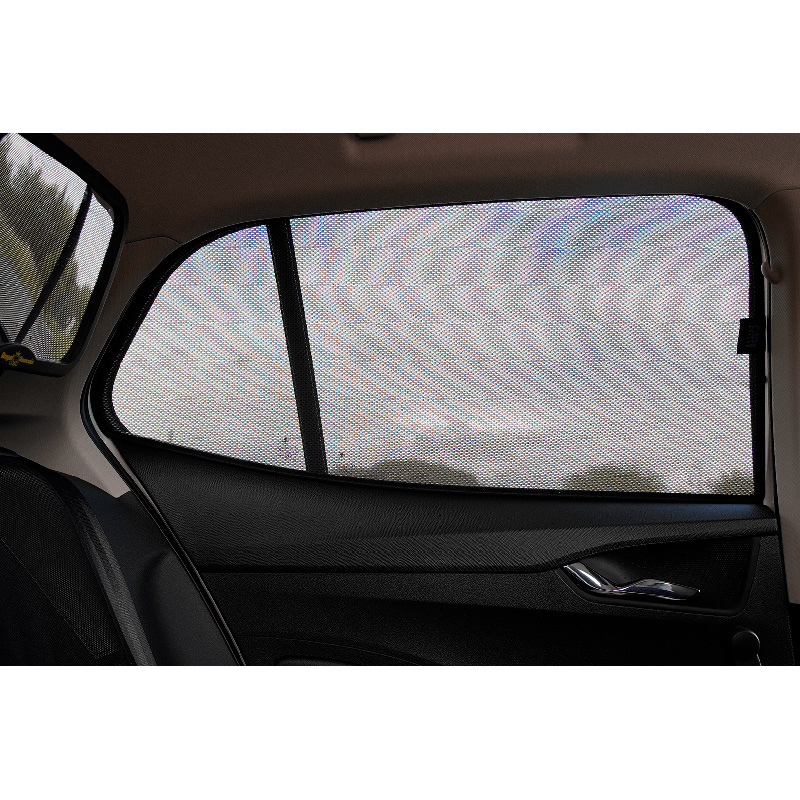 Set Car Shades (achterportieren)  Skoda Fabia IV 2021- (2-delig)