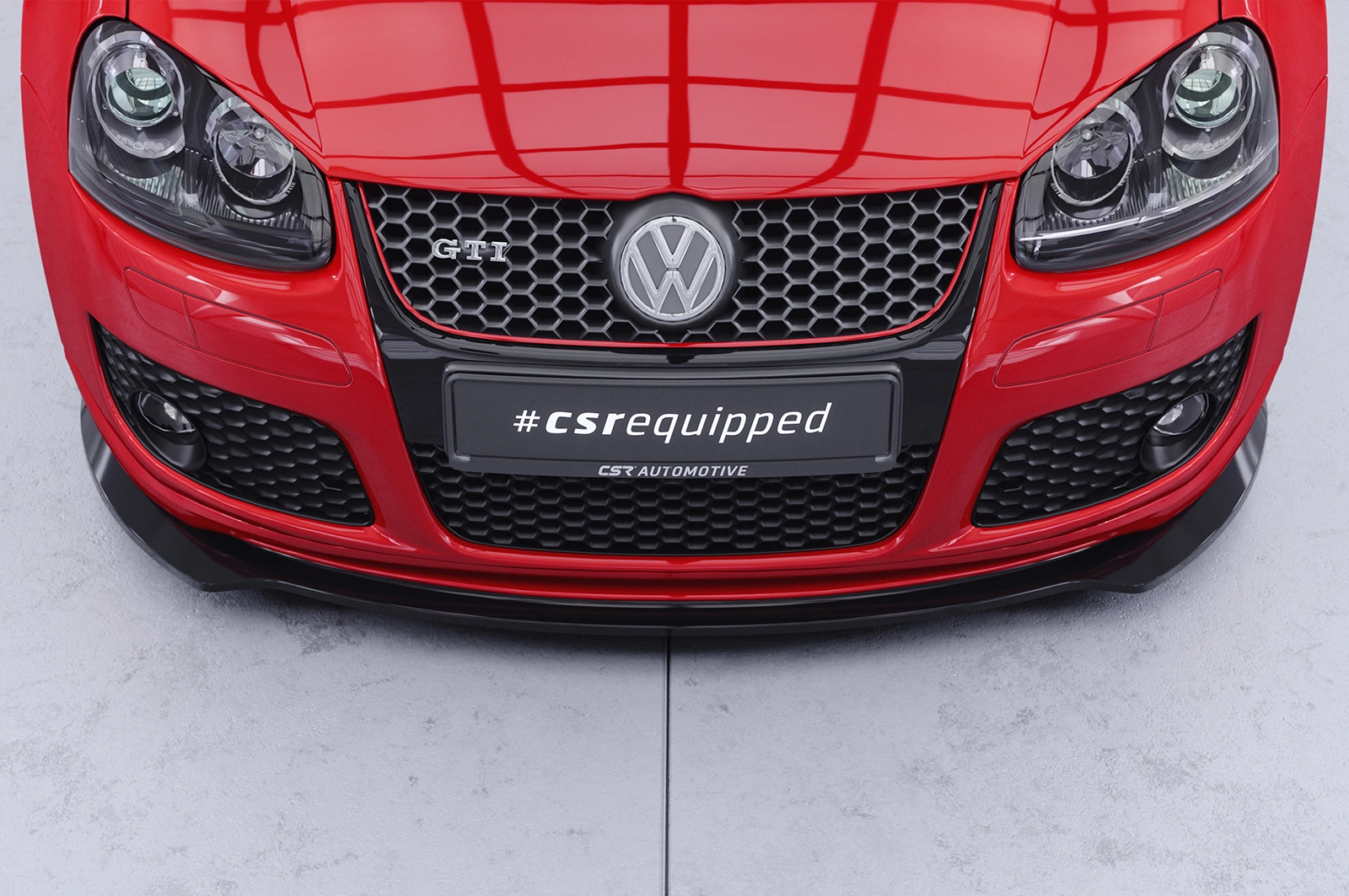 Voorspoiler VW Golf 5 (Typ 1K) GTI Edition 30/Pirelli glans zwart