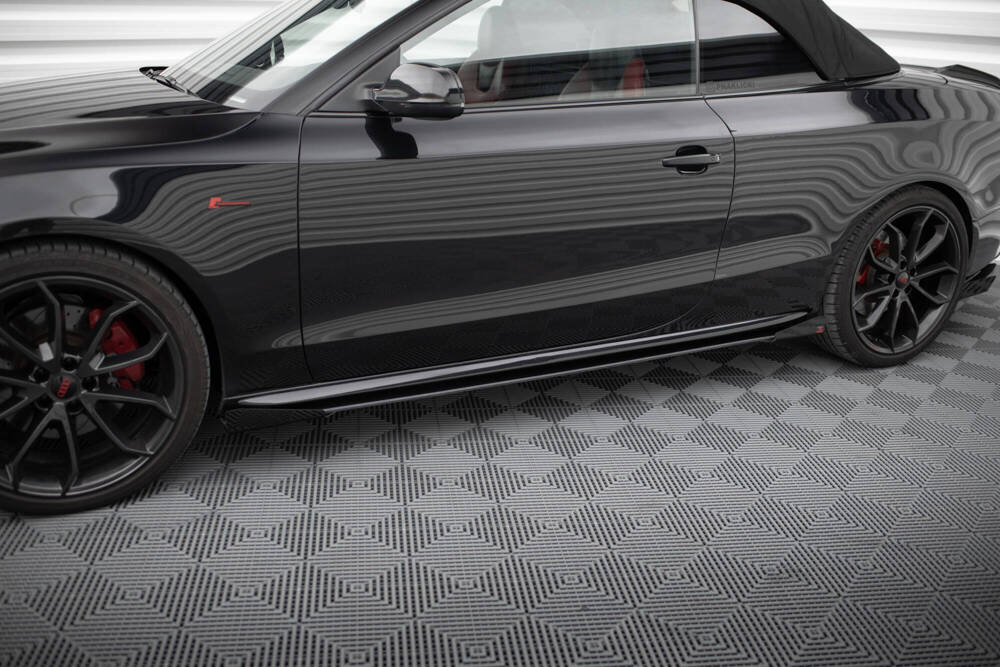 Zijskirts met Canards Street Pro Audi A5 S-Line / S5 Coupe / Cabrio Maxton