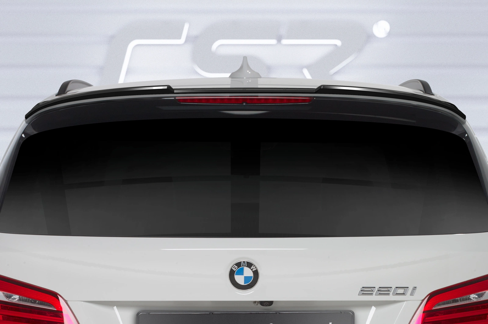 Dakspoiler BMW 2-Serie F45 Active Tourer 03/2014-10/2021 Glans Zwart