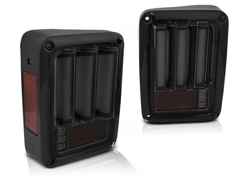 Achterlichten JEEP Wrangler JK (2007-2017) Tube Zwart