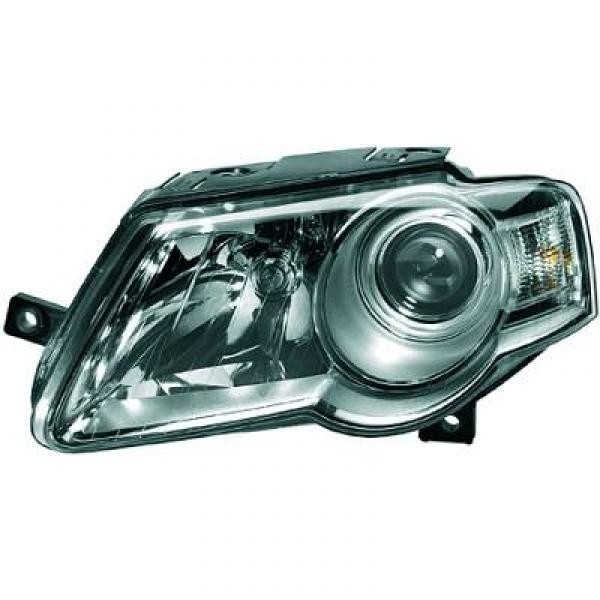 Koplamp rechts PASSAT 05-10 H7+H7