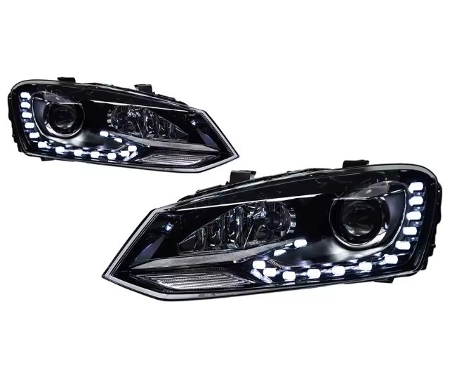 Koplampen VW Polo 6R 09-14 Xenon-Look