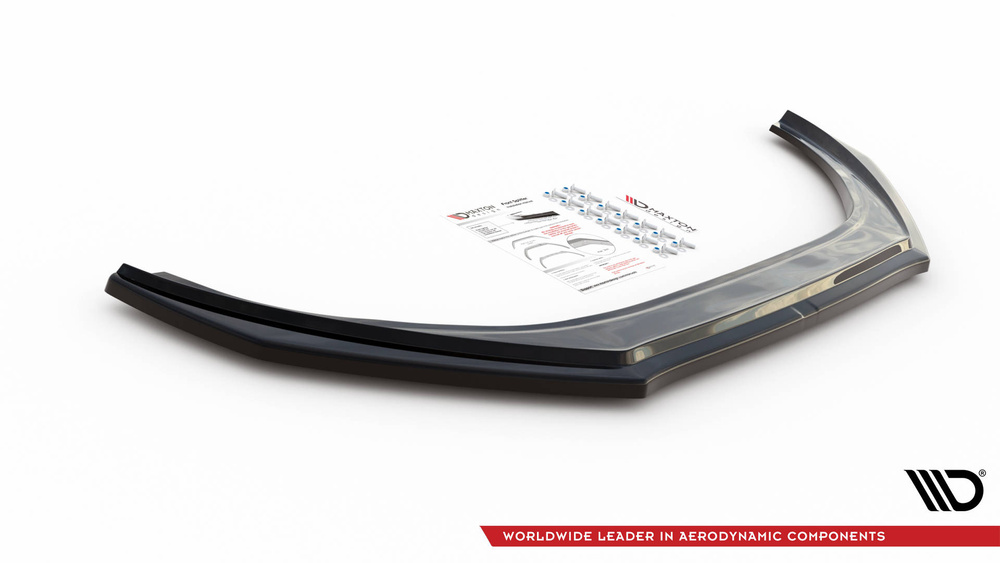 Voorspoiler Volvo V40 Maxton Glanzend zwart