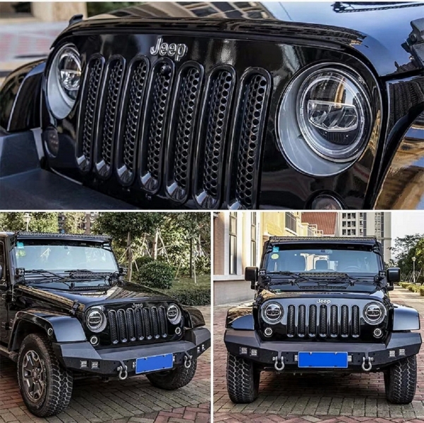 Koplampen JEEP Wrangler JK TJ LJ JL (1997-2017) 5 Stars Design