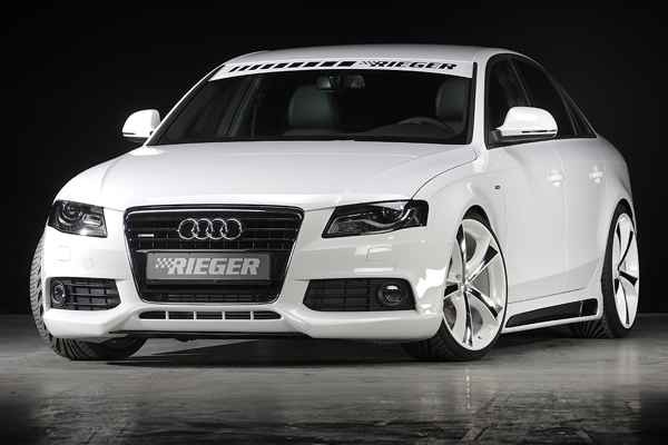 Zijskirts Audi A4 B8 Rieger