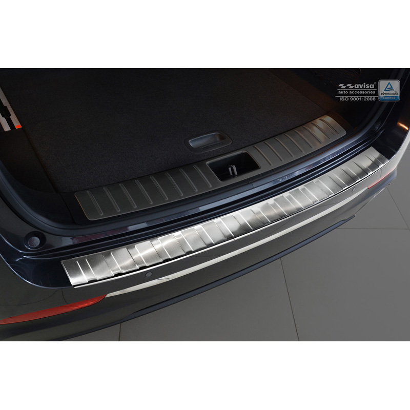 RVS Achterbumperprotector  Kia Optima Combi 2016- 'Ribs'