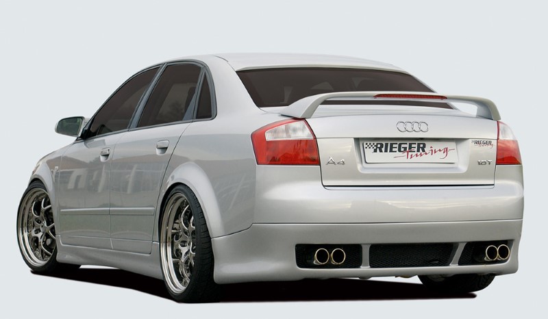 Achterbumper Diffusor aanhanger koppeling Audi A4 8E Avant Rieger