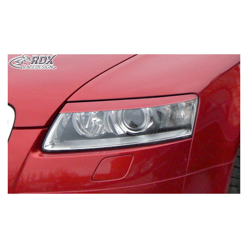 Koplampspoilers  Audi A6 4F 2005-2011 (ABS)