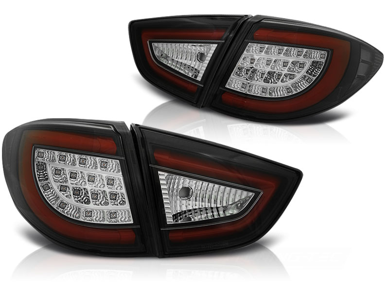Achterlichten Hyundai IX35 09-13 LED Tube Zwart