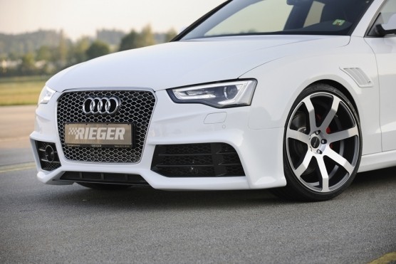 Voorbumper Audi A5 B8/B81 Rieger 11-