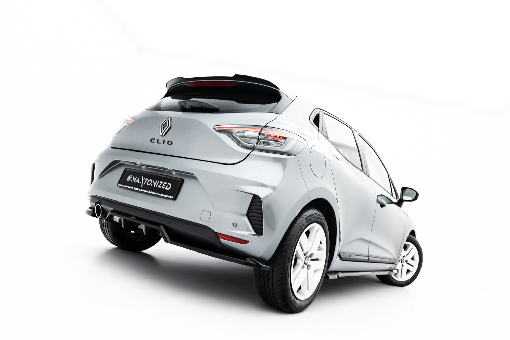 Achterdiffuser Renault Clio Mk5 Facelift (with vertical bars)