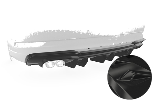 Diffuser Audi A3 / S3 8V Limo / Cabrio