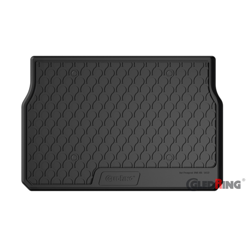 Rubbasol (Rubber) Kofferbakmat  Peugeot 208 HB 5-deurs 2012-2019