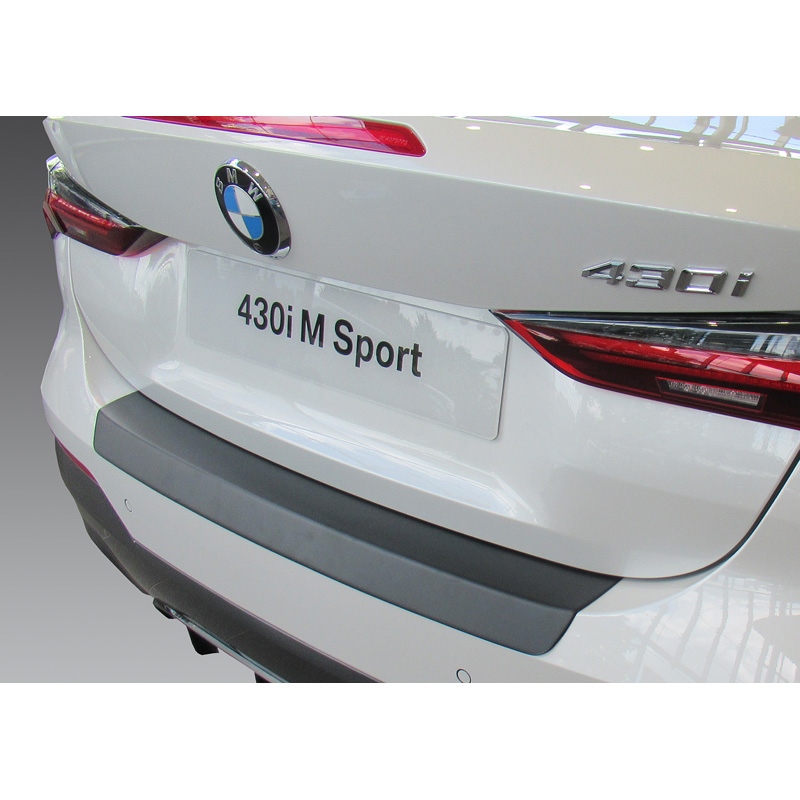ABS Achterbumper beschermlijst  BMW G22 4-Serie Coupé 'M' Sport & M4 2020- Zwart