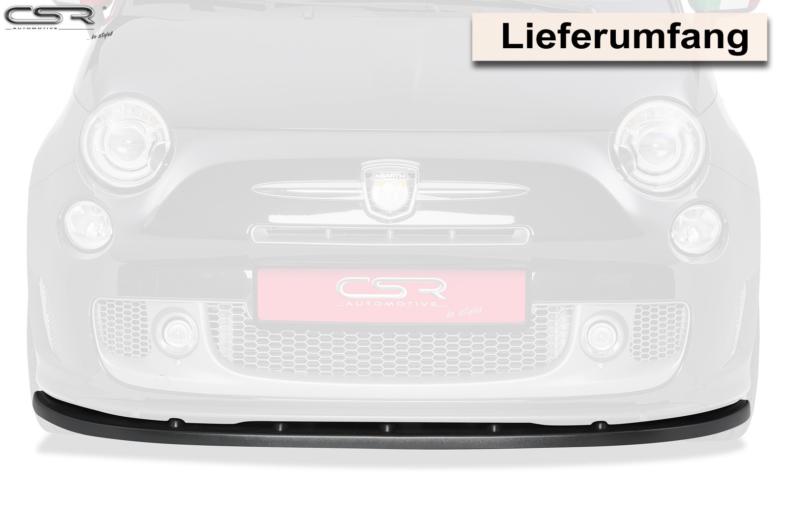 Voorspoiler Fiat 500 Abarth CSL120