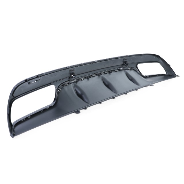 Achterbumper Diffusor Mercedes W205 C-Klasse C63 Design Glans Zwart