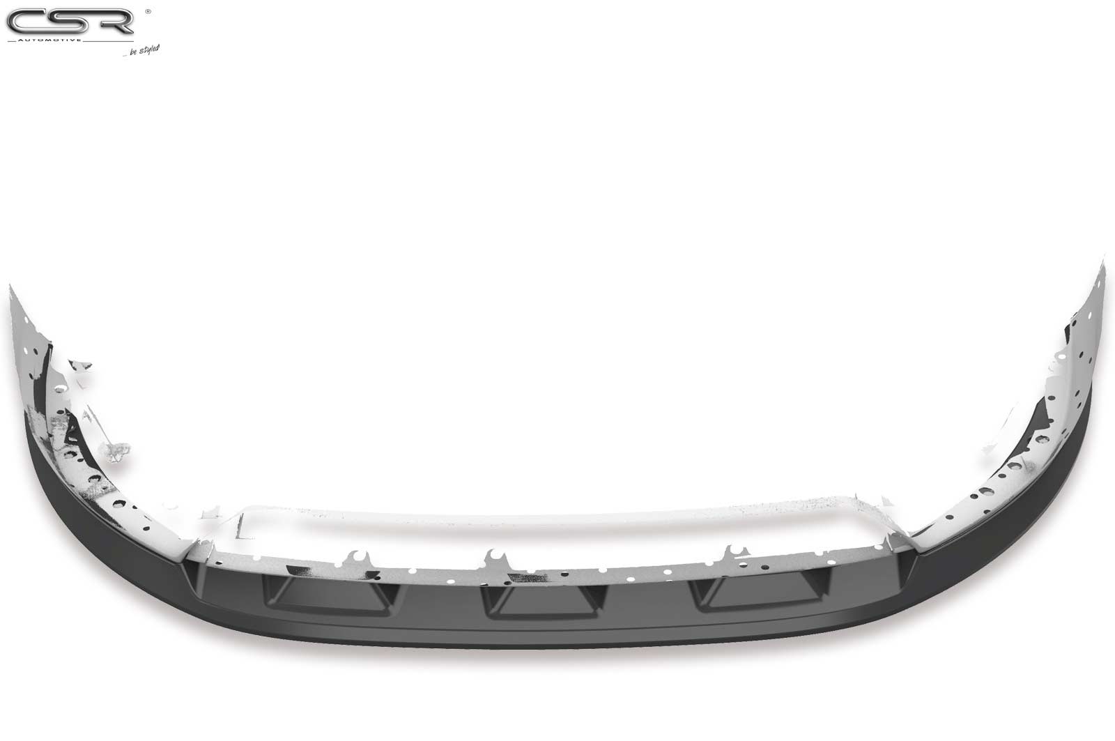 Voorspoiler Toyota Avensis (T27) glans zwart – 2015–2018