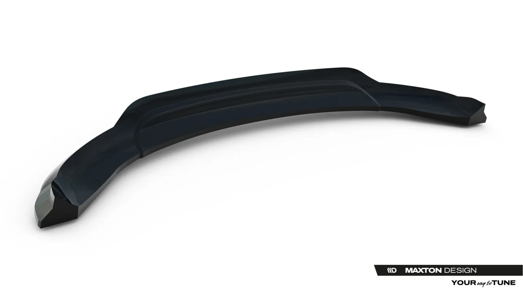 Voorspoiler Jeep Grand Cherokee L Mk5 Glanzend Zwart