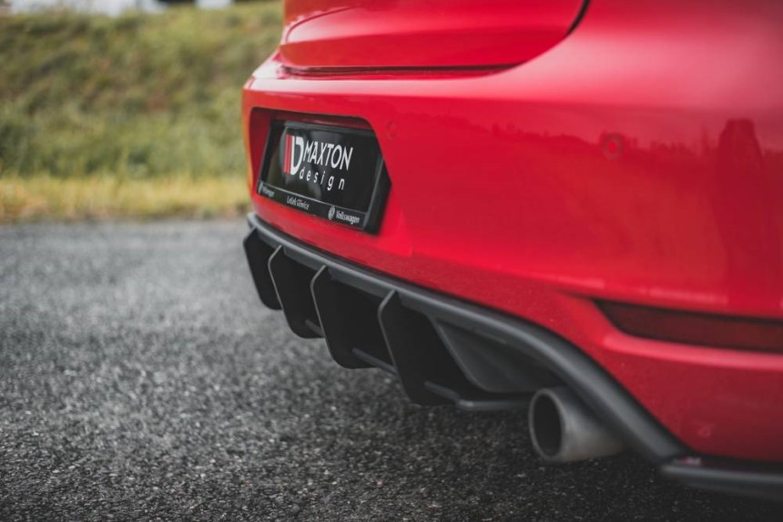 Race Diffuser VW Golf 6 GTI Maxton Design v.2