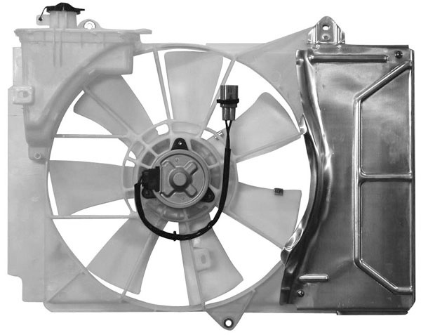 Radiator FAN YARIS/VERSO 99-05 335mm 1.0 -AC
