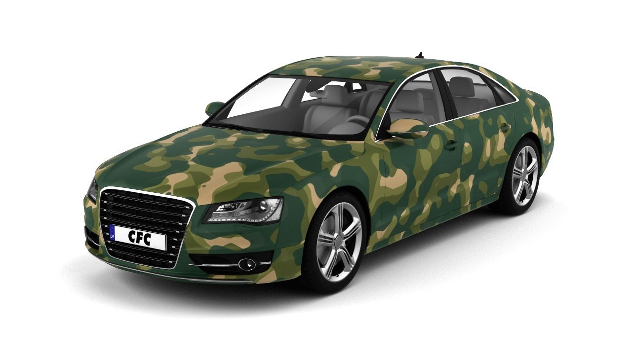 Car Wrap Folie Camouflage Military Matt 150x300cm