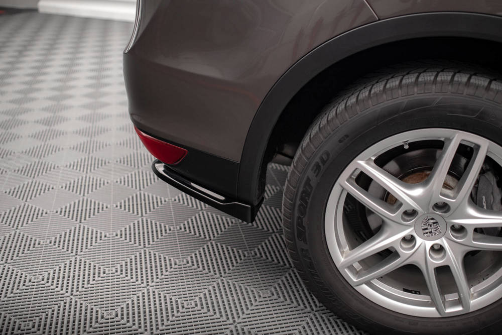 Zijdiffusers Porsche Cayenne MK2 Maxton Glans Zwart