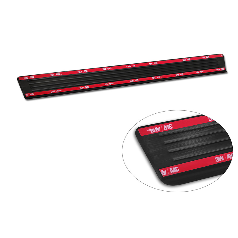 Zwart RVS Instaplijsten  Skoda Octavia IV Sedan/Kombi 2020-2024 & FL 2024- 'Lines' - 4-delig